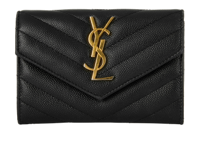 Saint Laurent Cassandre Small Envelope Wallet, front view
